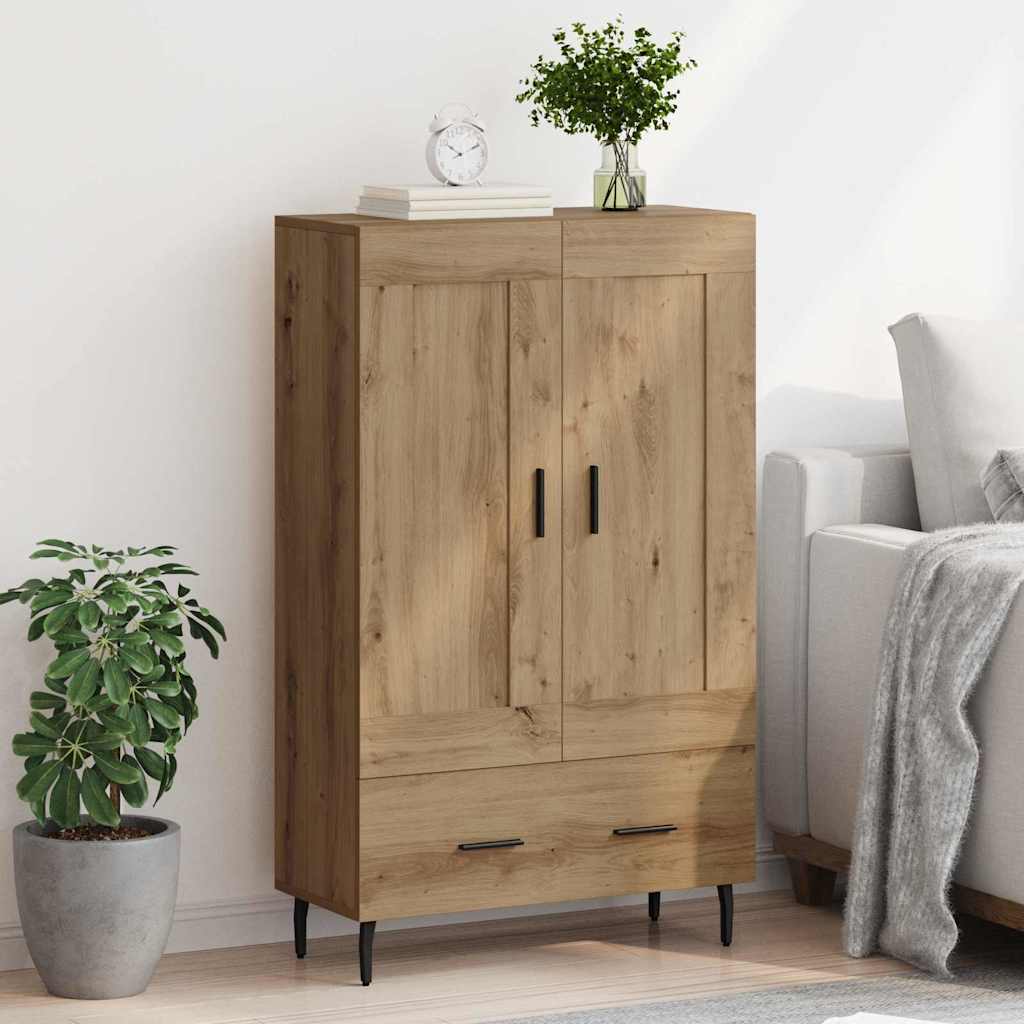 vidaXL Highboard Artisan Oak 69,5 x 31 x 115 εκ. Επεξεργασμένο Ξύλο