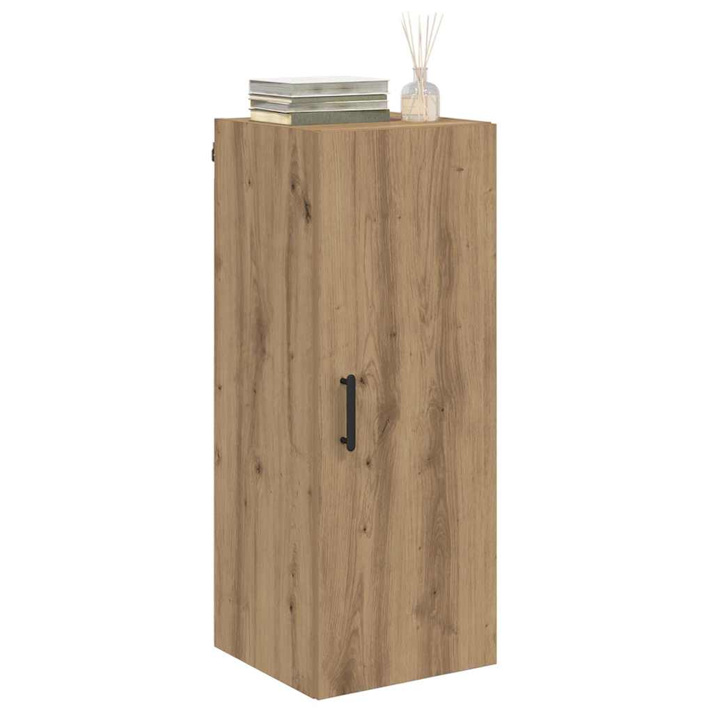 vidaXL Επιτοίχιο ντουλάπι Artisan Oak 34,5 x 34 x 90 εκ.