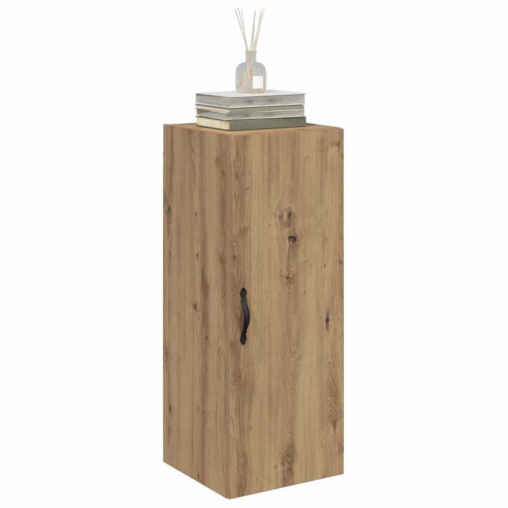 vidaXL Επιτοίχιο ντουλάπι Artisan Oak 34,5 x 34 x 90 εκ.