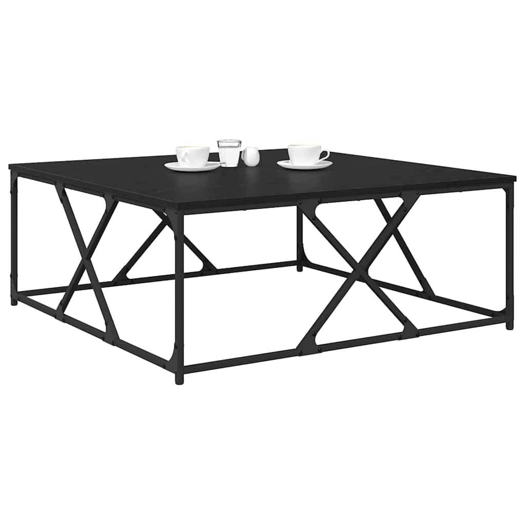 vidaXL Τραπεζάκι σαλονιού Μαύρη δρυς 100 x 100 x 40 cm