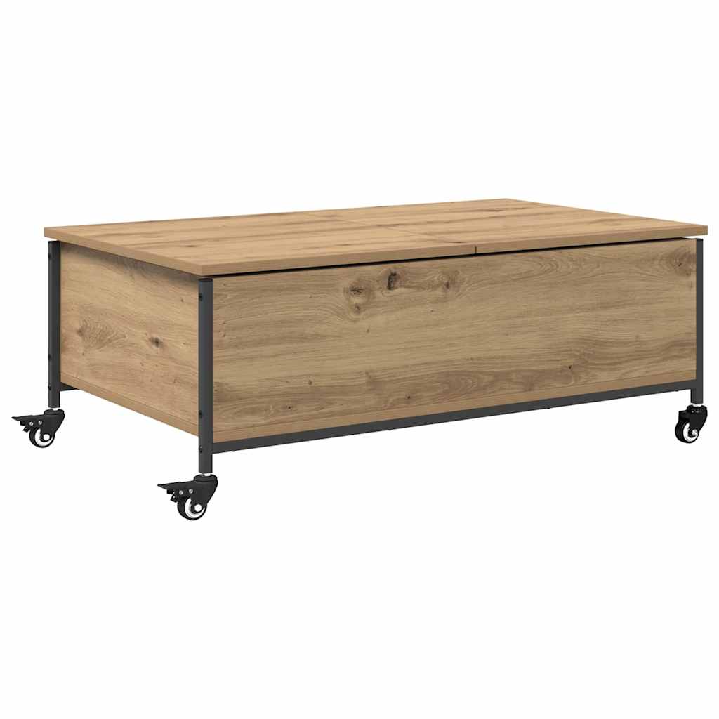 vidaXL Τραπεζάκι σαλονιού Artisan Oak 91 x 55 x 32 εκ
