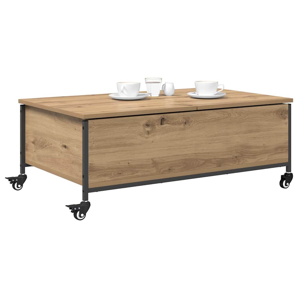 vidaXL Τραπεζάκι σαλονιού Artisan Oak 91 x 55 x 32 εκ