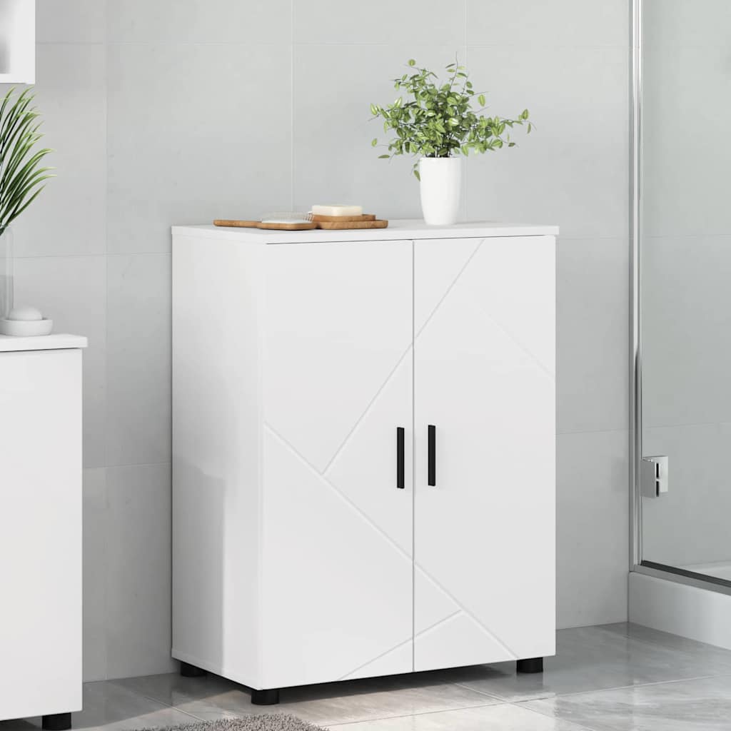 vidaXL Ντουλάπι Μπάνιου Λευκό 60 x 35 x 80 εκ