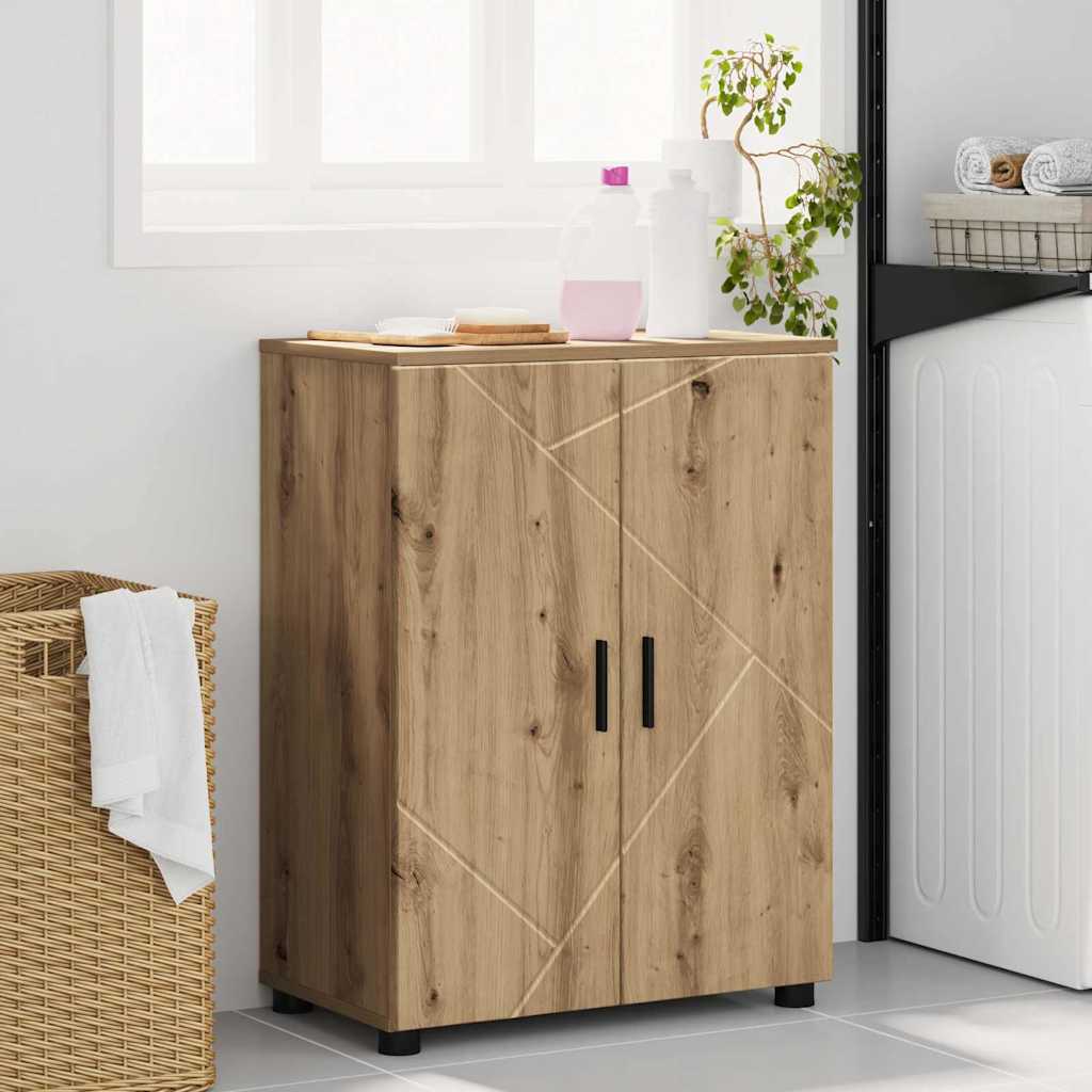 vidaXL Ντουλάπι Μπάνιου Artisan Oak 60 x 35 x 80 εκ