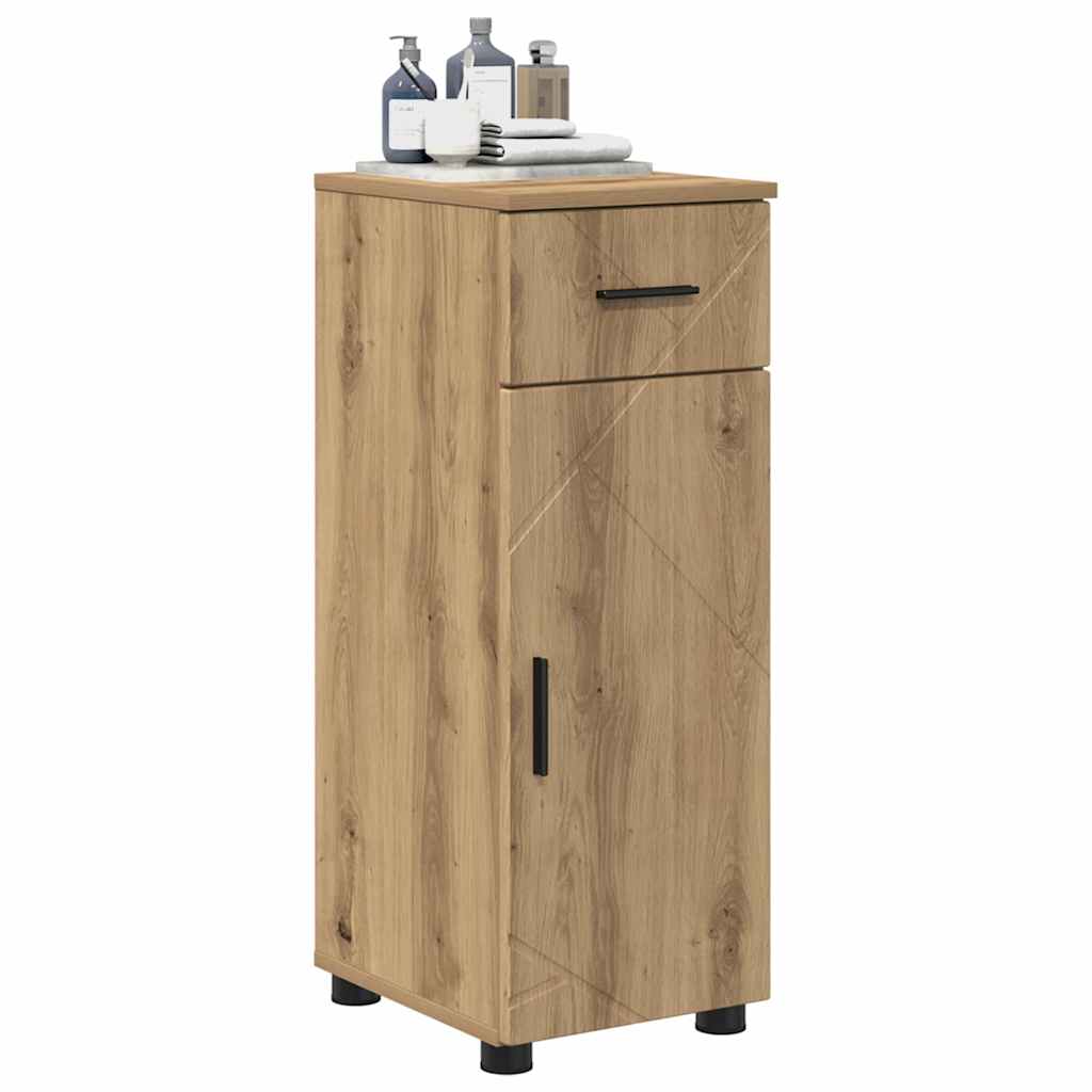 vidaXL Ντουλάπι Μπάνιου Artisan Oak 30 x 35 x 80 εκ