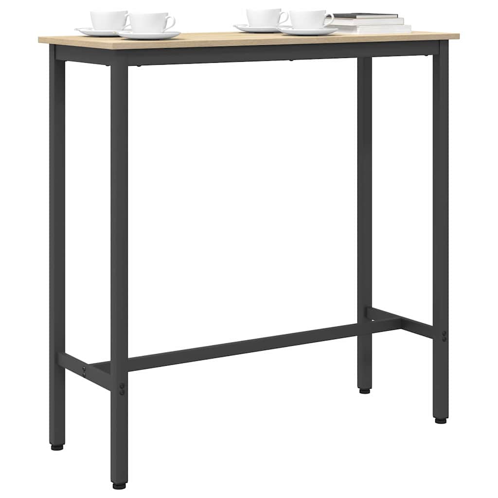 vidaXL τραπέζι Δρύς Sonoma 100 x 40 x 100,5 εκ