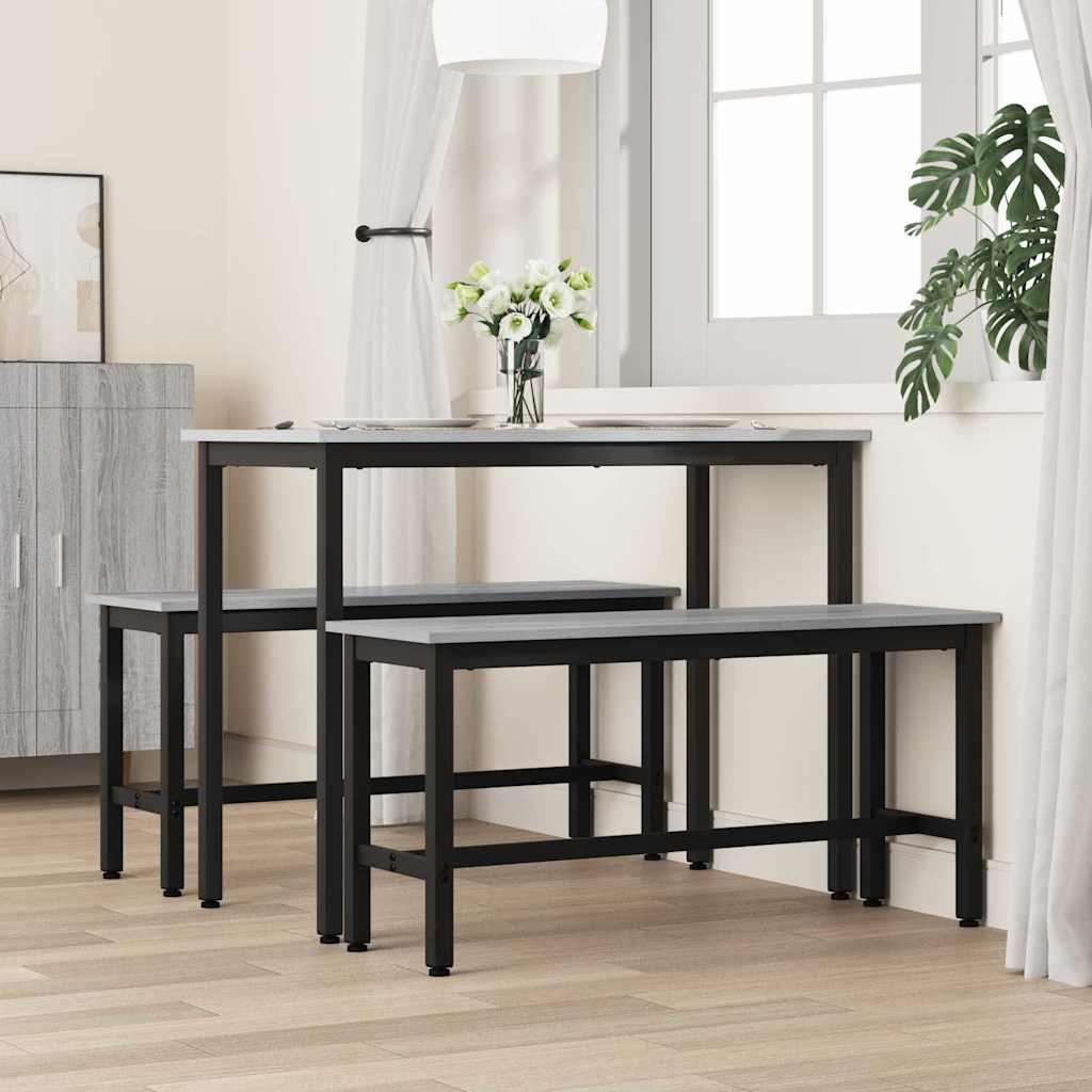 vidaXL Καθιστικό Σαλονιού 100 x 32,5 x 48,5 εκ. 2 τμχ.