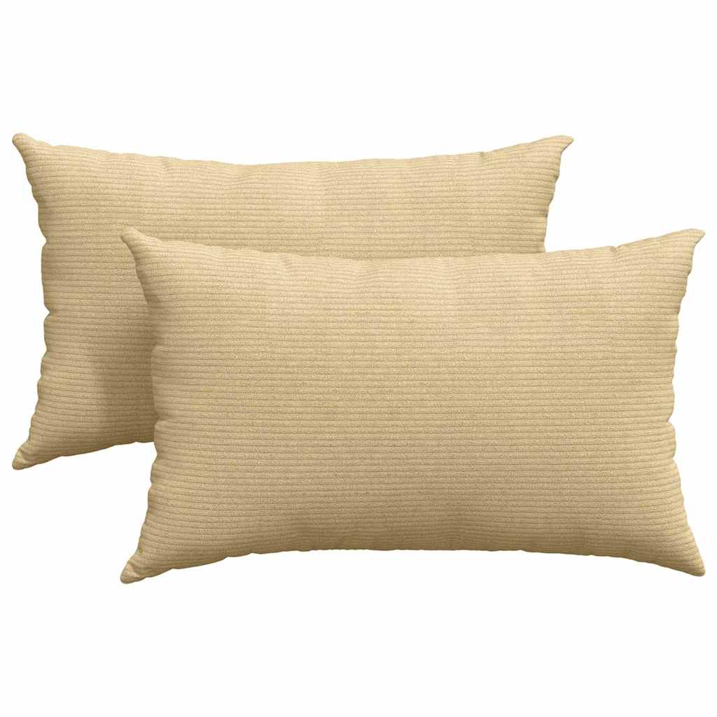 vidaXL Μαξιλάρι Καναπέ 2 pcs Γκρι Πράσινο 50 x 30 cm