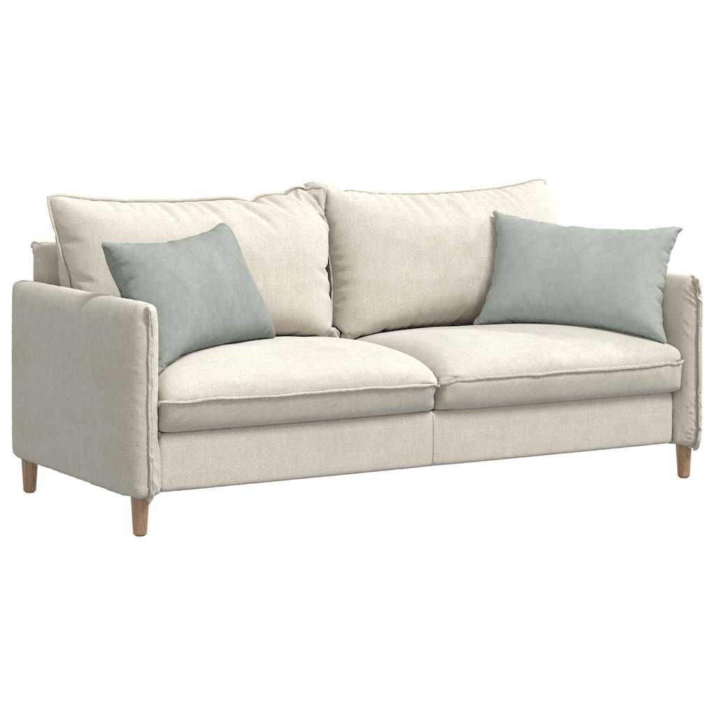 vidaXL Μαξιλάρι Καναπέ 2 pcs Ανοιχτό γκρι 60 x 40 cm