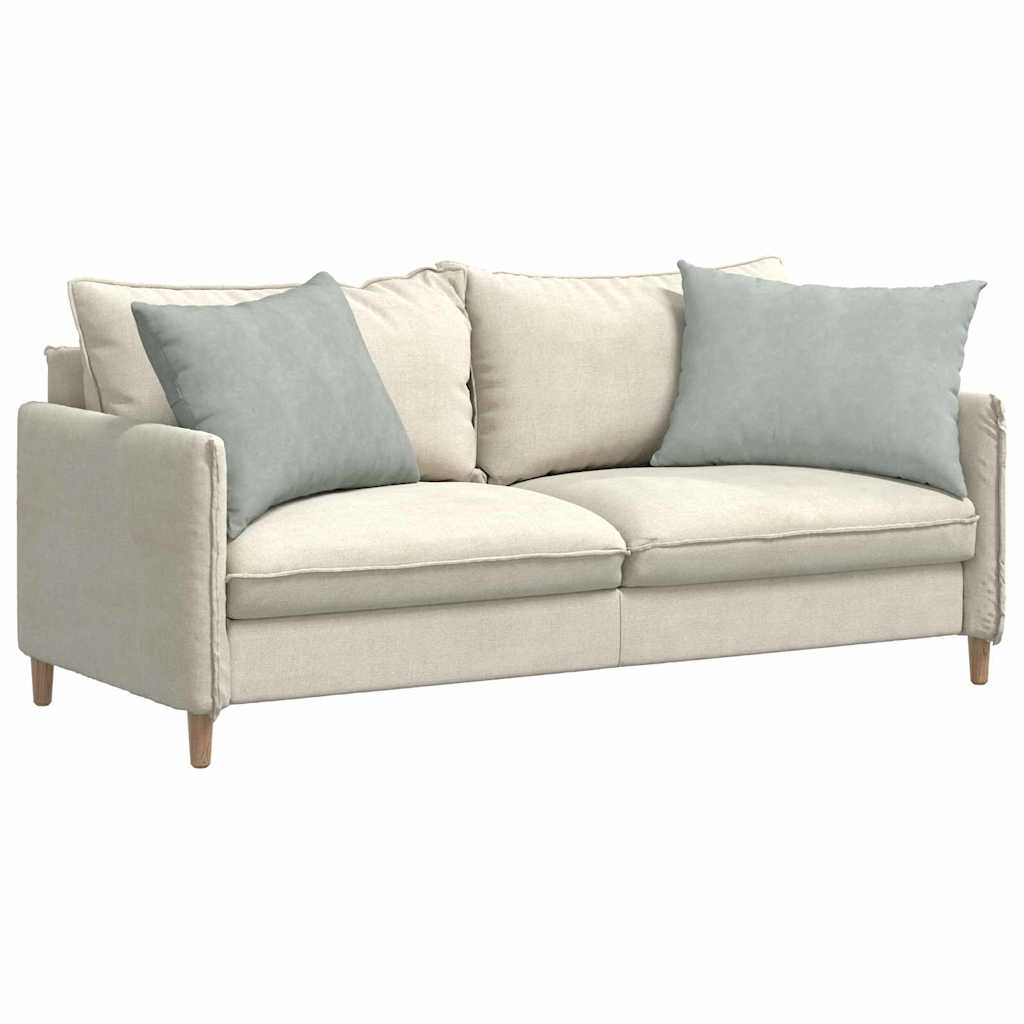 vidaXL Μαξιλάρι Καναπέ 2 pcs Ανοιχτό γκρι 70 x 50 cm