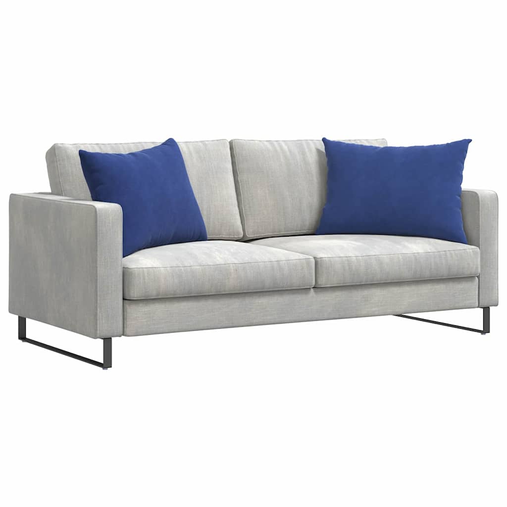 vidaXL Μαξιλάρι Καναπέ 2 pcs Μπλε Αστυνομίας 70 x 50 cm
