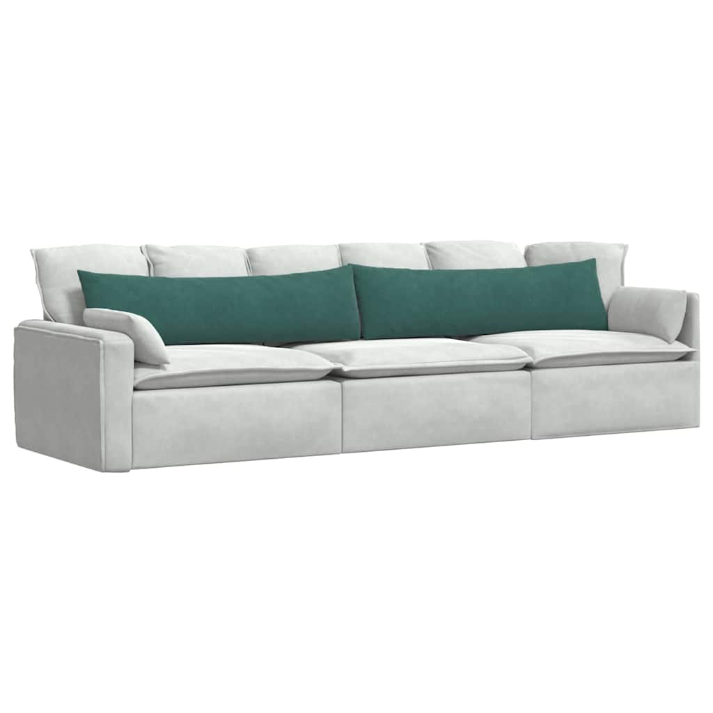 vidaXL Μαξιλάρι Καναπέ 2 pcs Σκούρο Πράσινο 145 x 40 εκ.