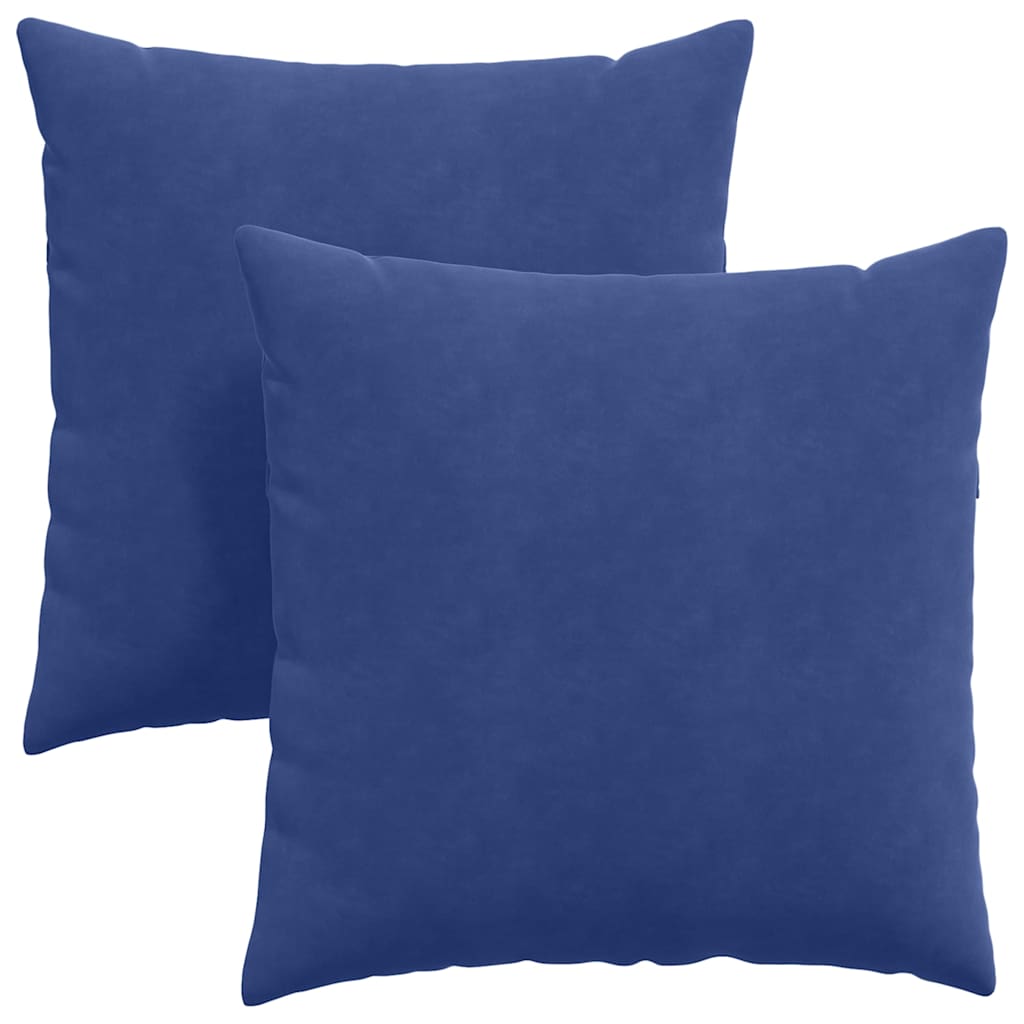 vidaXL Μαξιλάρι Καναπέ 2 pcs Μπλε Αστυνομίας 60 x 60 cm