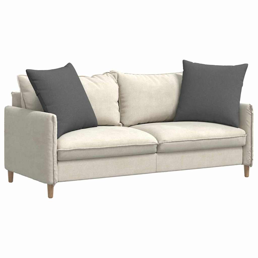 vidaXL Μαξιλάρι Καναπέ 2 pcs Σκούρο Γκρι 80 x 80 cm ύφασμα