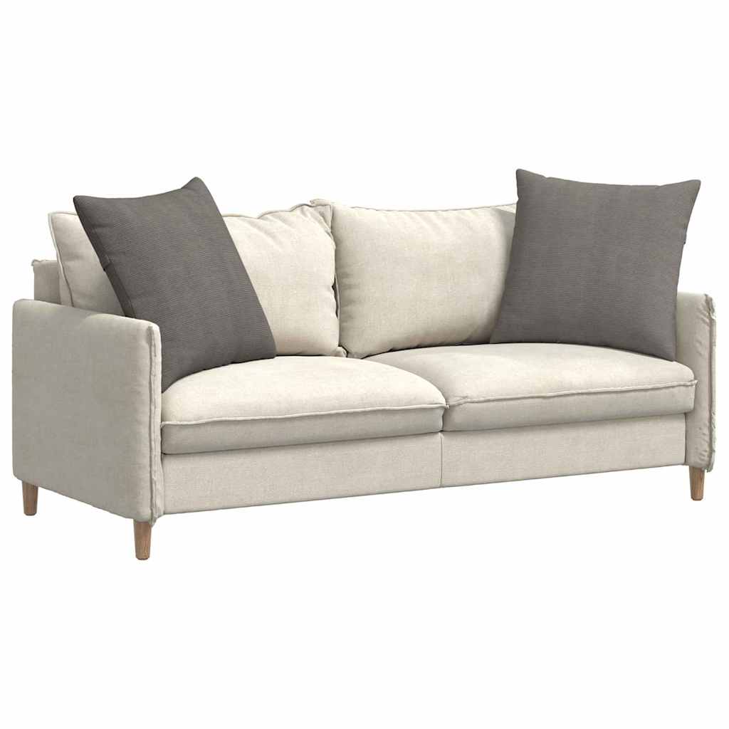 vidaXL Μαξιλάρι Καναπέ 2 pcs Ανοιχτό γκρι 80 x 80 cm