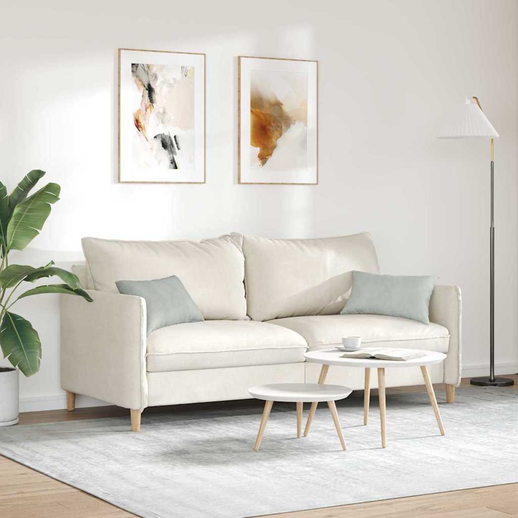 vidaXL Μαξιλάρι Καναπέ 2 pcs Ανοιχτό γκρι 50 x 30 cm