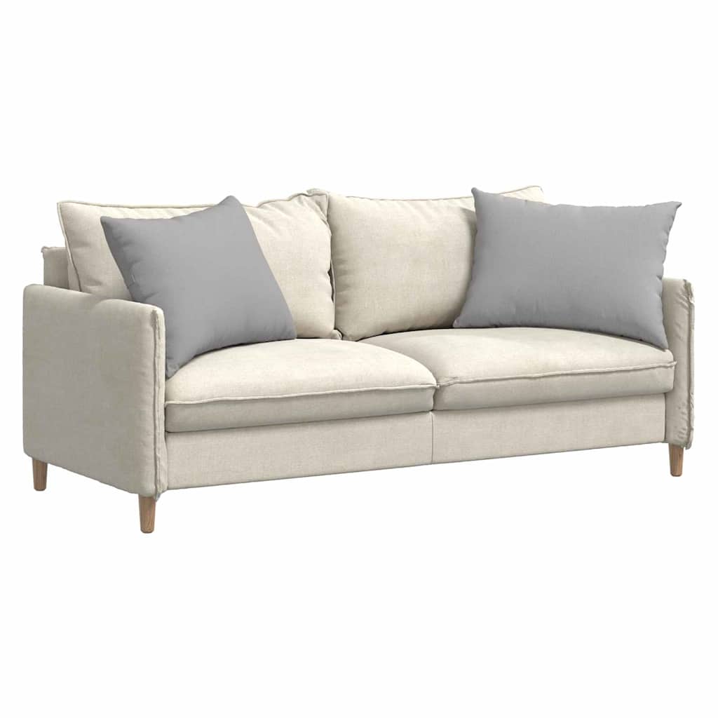 vidaXL Μαξιλάρι Καναπέ 2 pcs Γκρι 70 x 50 cm ύφασμα