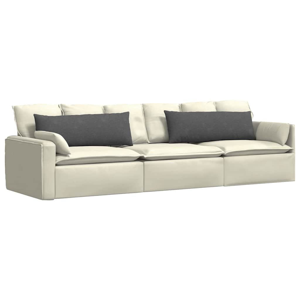 vidaXL Μαξιλάρι Καναπέ 2 pcs Σκούρο Γκρι 120 x 40 cm