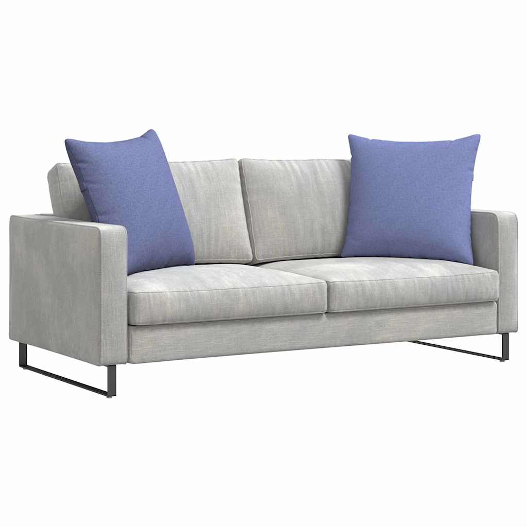 vidaXL Μαξιλάρι Καναπέ 2 pcs Μπλε 60 x 60 cm ύφασμα