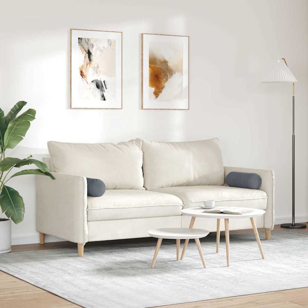 vidaXL Μαξιλάρια Στήριγμα 2 pcs Σκούρο Γκρι Ø 15 x 40 εκ