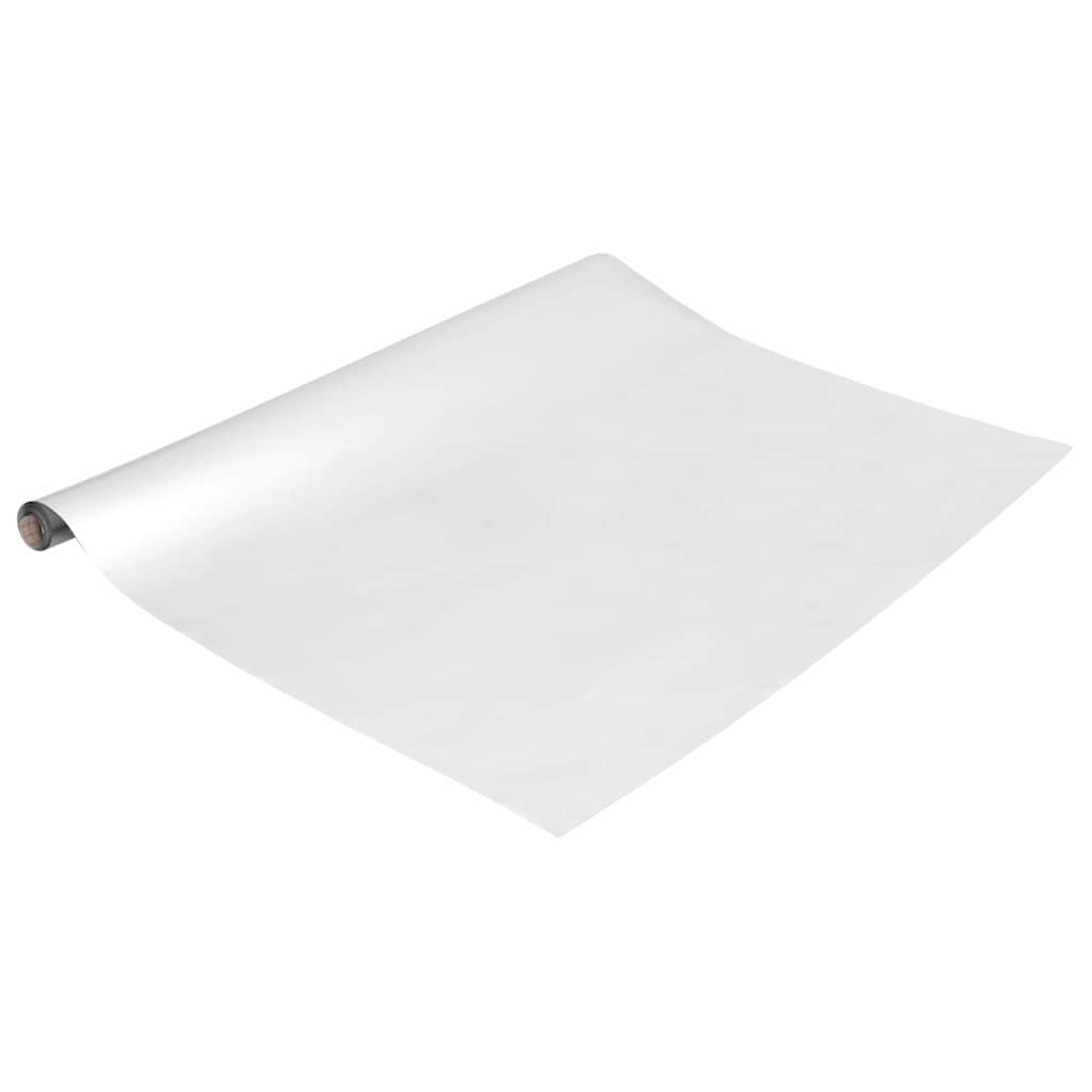 vidaXL Αυτοκόλλητη ταινία καθρέφτη Ασημί 90 x 2000 εκ PET
