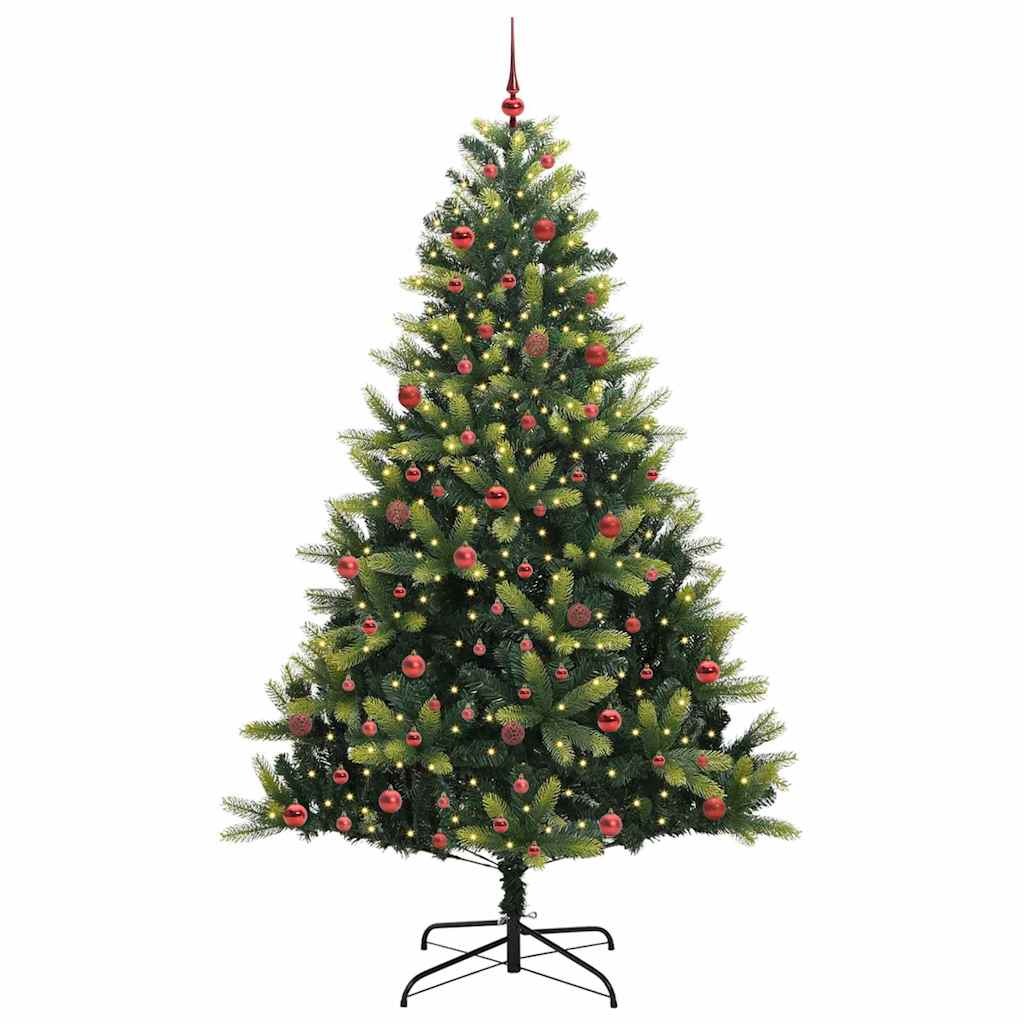 vidaXL Πράσινο 210 cm PVC και PE