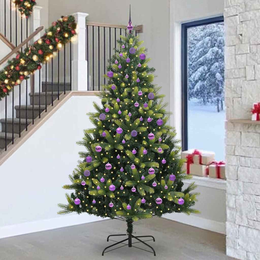 vidaXL Πράσινο 240 cm PVC και PE