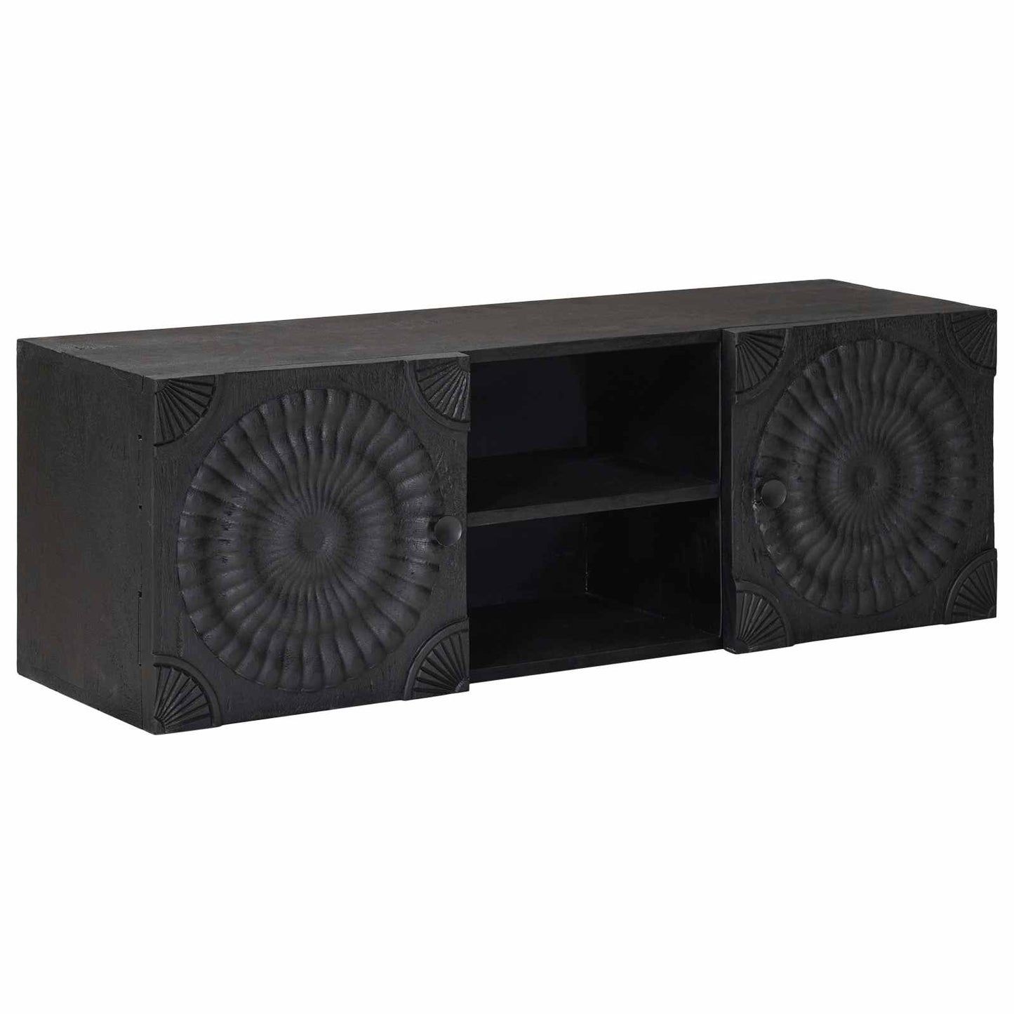 vidaXL Ντουλάπι TV Μαύρο 105 x 30 x 35 εκ