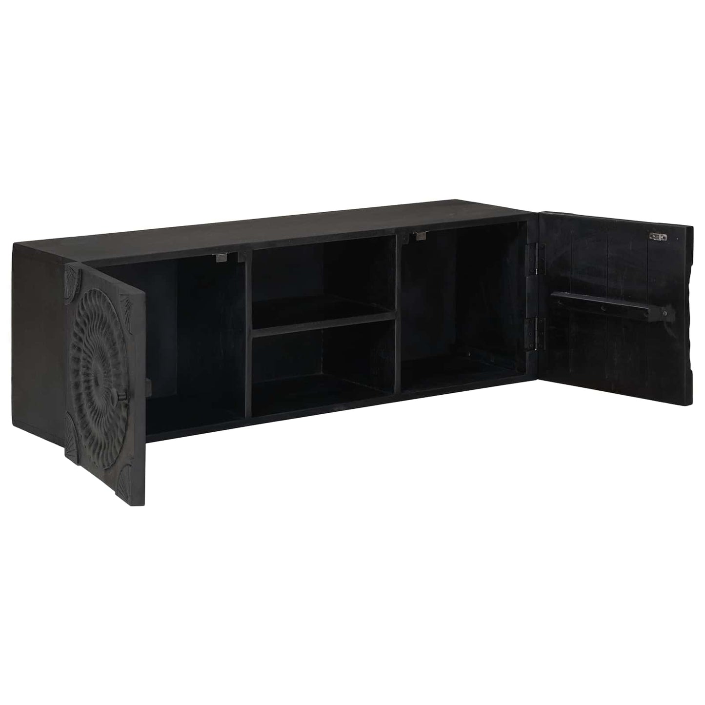 vidaXL Ντουλάπι TV Μαύρο 105 x 30 x 35 εκ