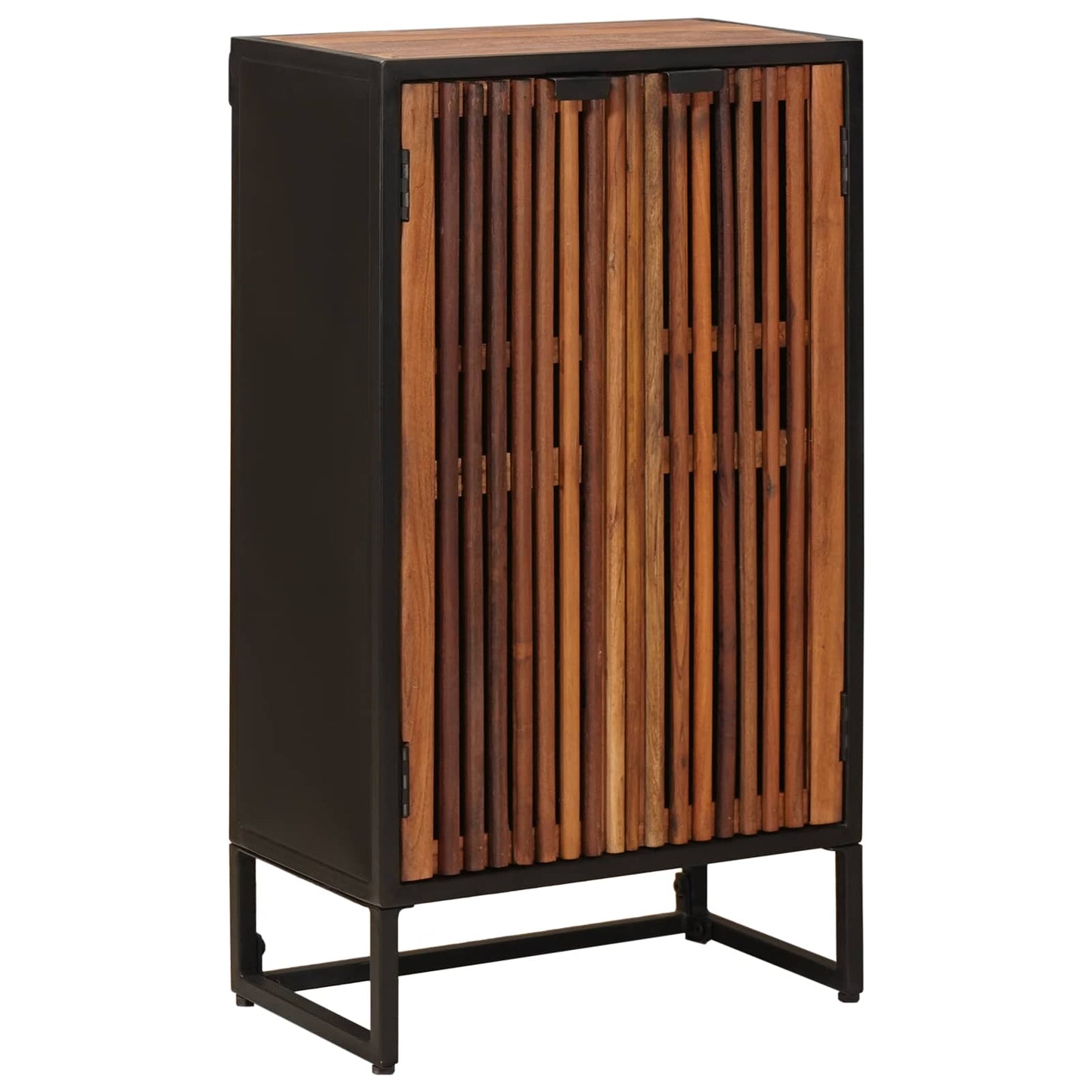 vidaXL Highboard 53 x 30 x 95 εκ. Στερεό Ξύλο Μάνγκο και Μηχανικά Ξύλα