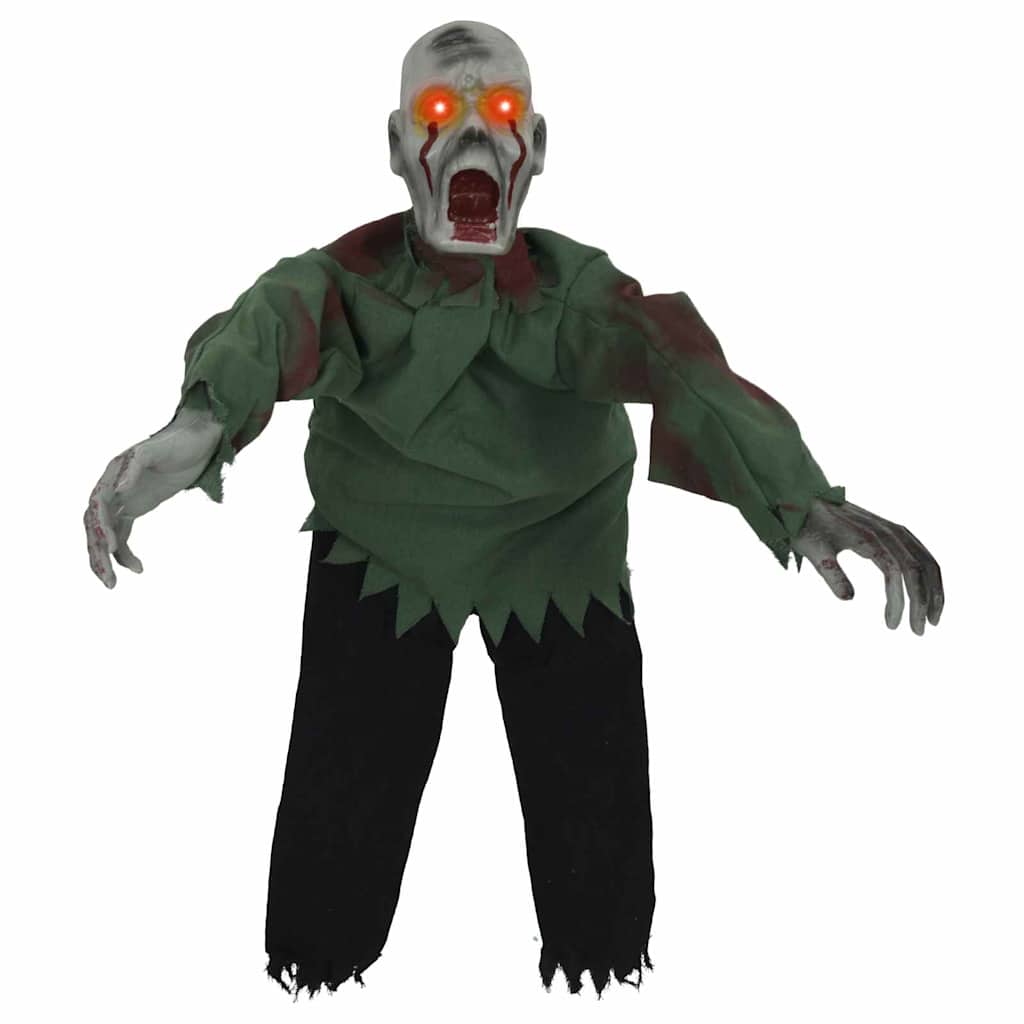 vidaXL Διακόσμηση Halloween Ζόμπι SPOOKA Πράσινο 110 x 50 x 21 εκ.