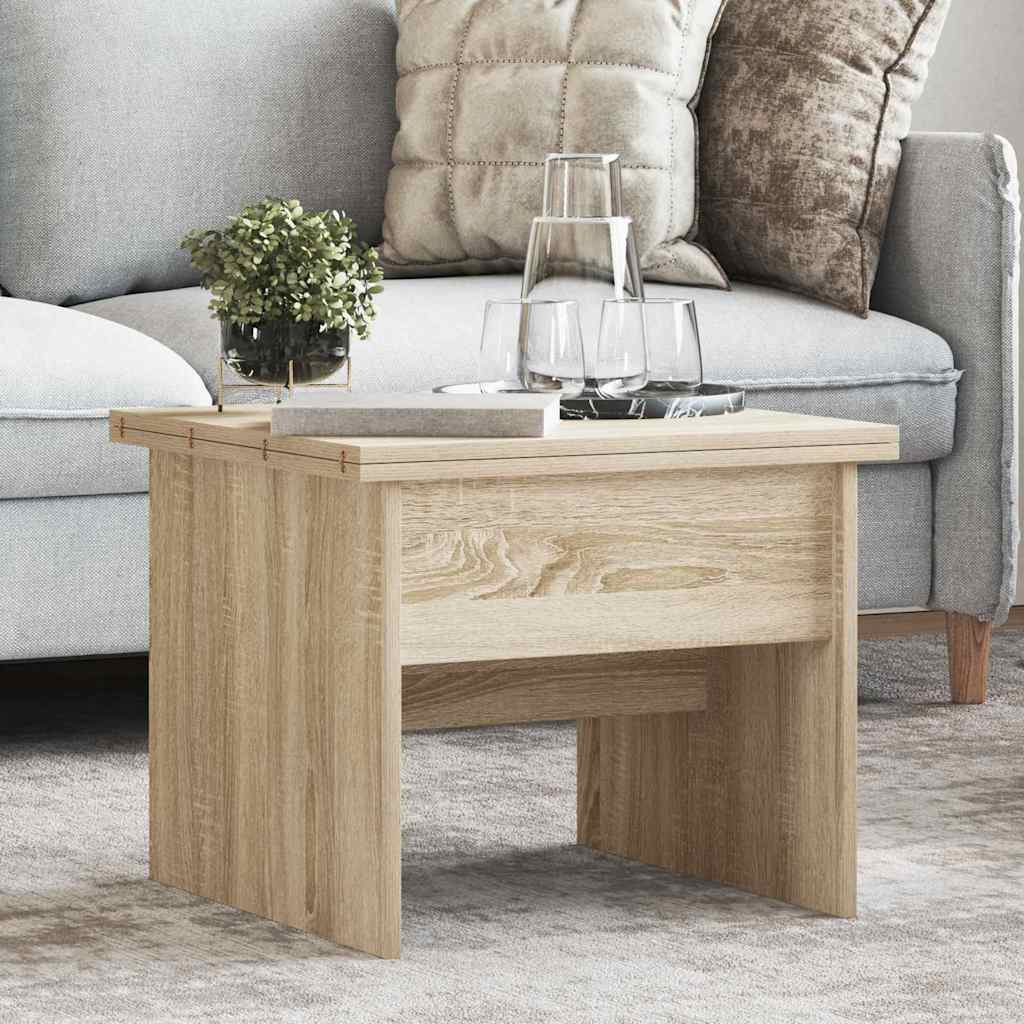 vidaXL Τραπεζάκι σαλονιού Δρύς Sonoma 55 x 54,5 x 45 εκ