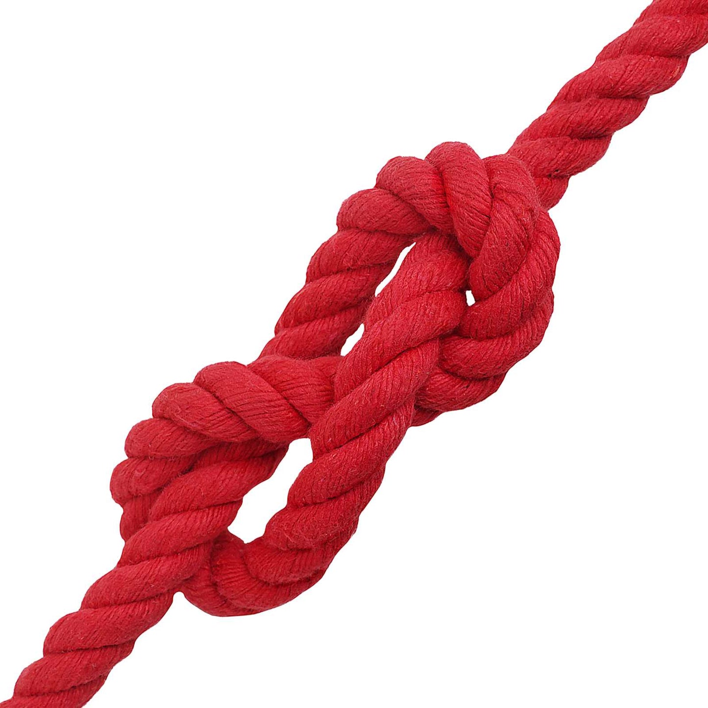vidaXL Κωτόσχοινo 16 mm 25 m Κόκκινο 100% Βαμβάκι