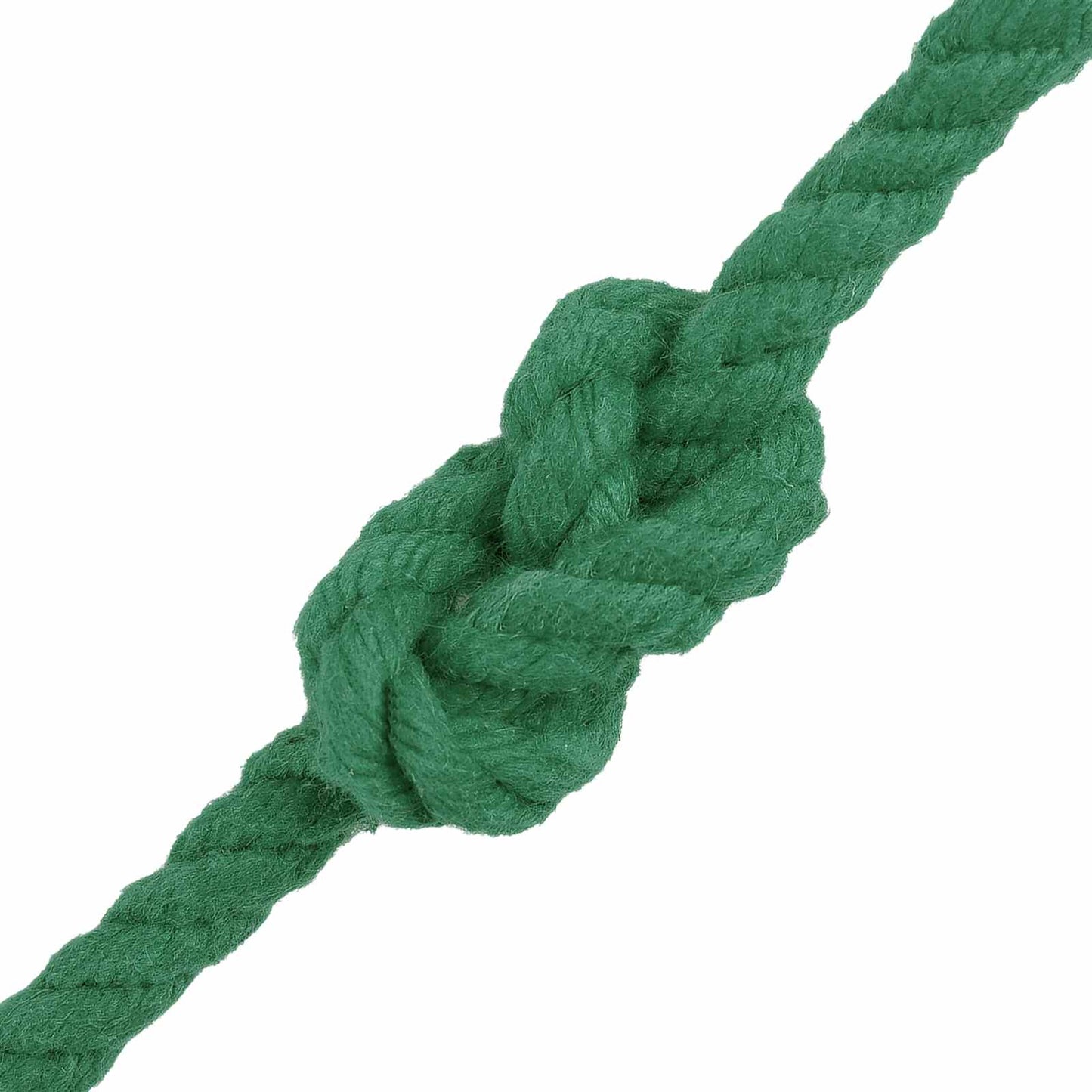 vidaXL Cotton Twine 4 mm 500 m Πράσινο 100% Βαμβάκι