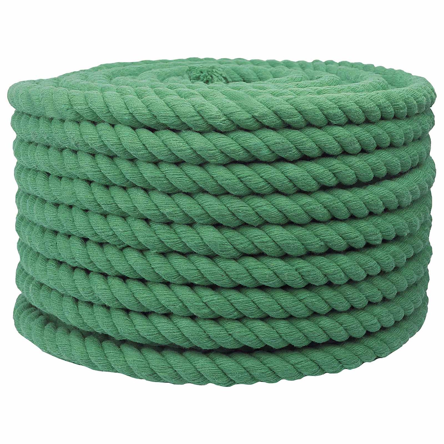 vidaXL Κωτόσχοινo 24 mm 25 m Πράσινο 100% Βαμβάκι