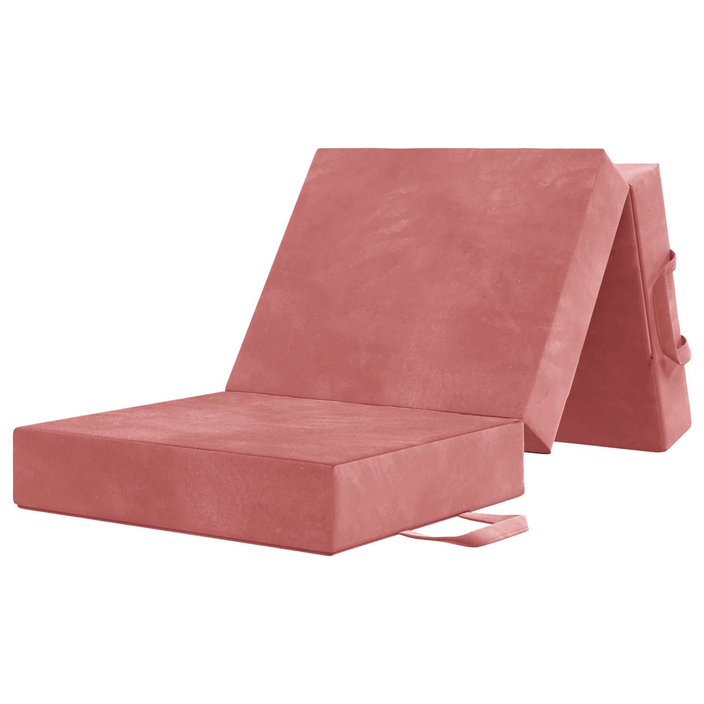 vidaXL Κρεβάτι Καναπέ Αναδιπλούμενο 75 x 63 x 45 cm Ροζ