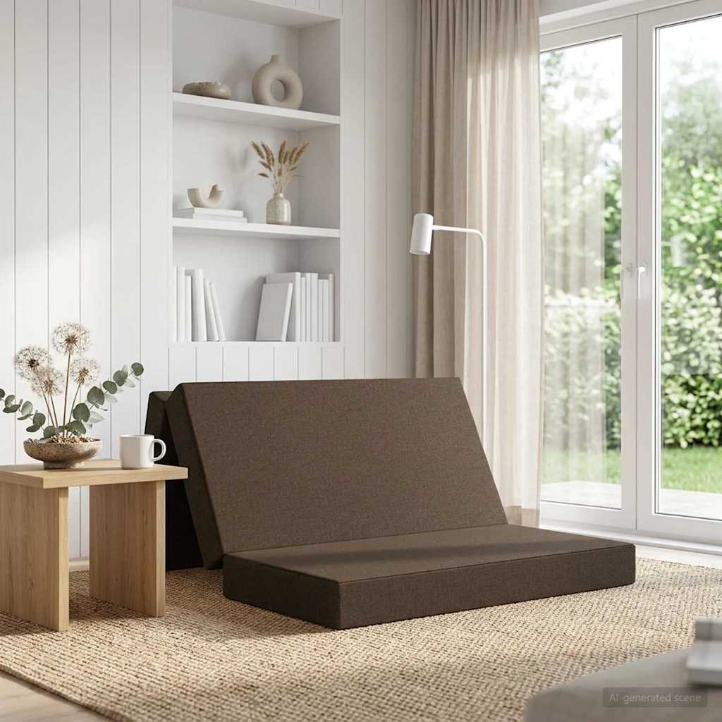 vidaXL Κρεβάτι Καναπέ Αναδιπλούμενο 160 x 67 x 45 cm Taupe