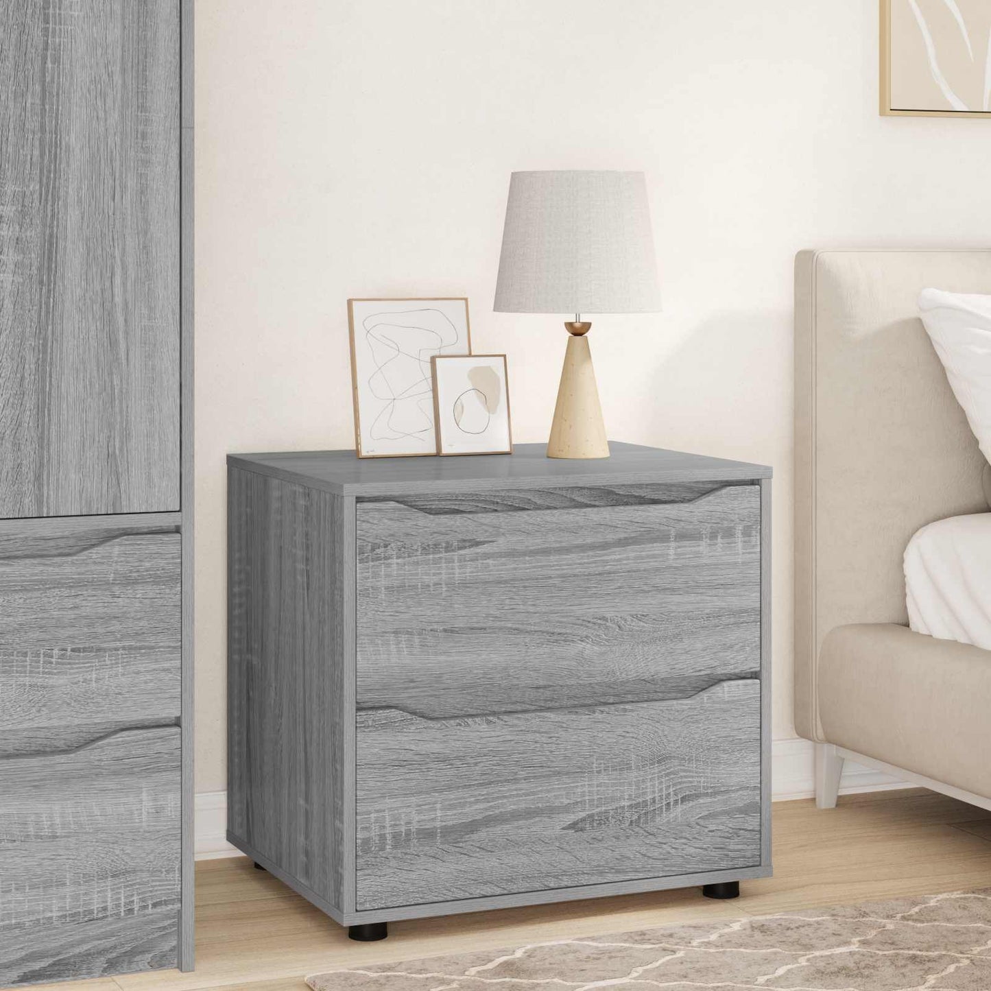 vidaXL Ντουλάπι αποθήκευσης 60 x 48 x 57 εκ Επεξεργασμένο Ξύλο