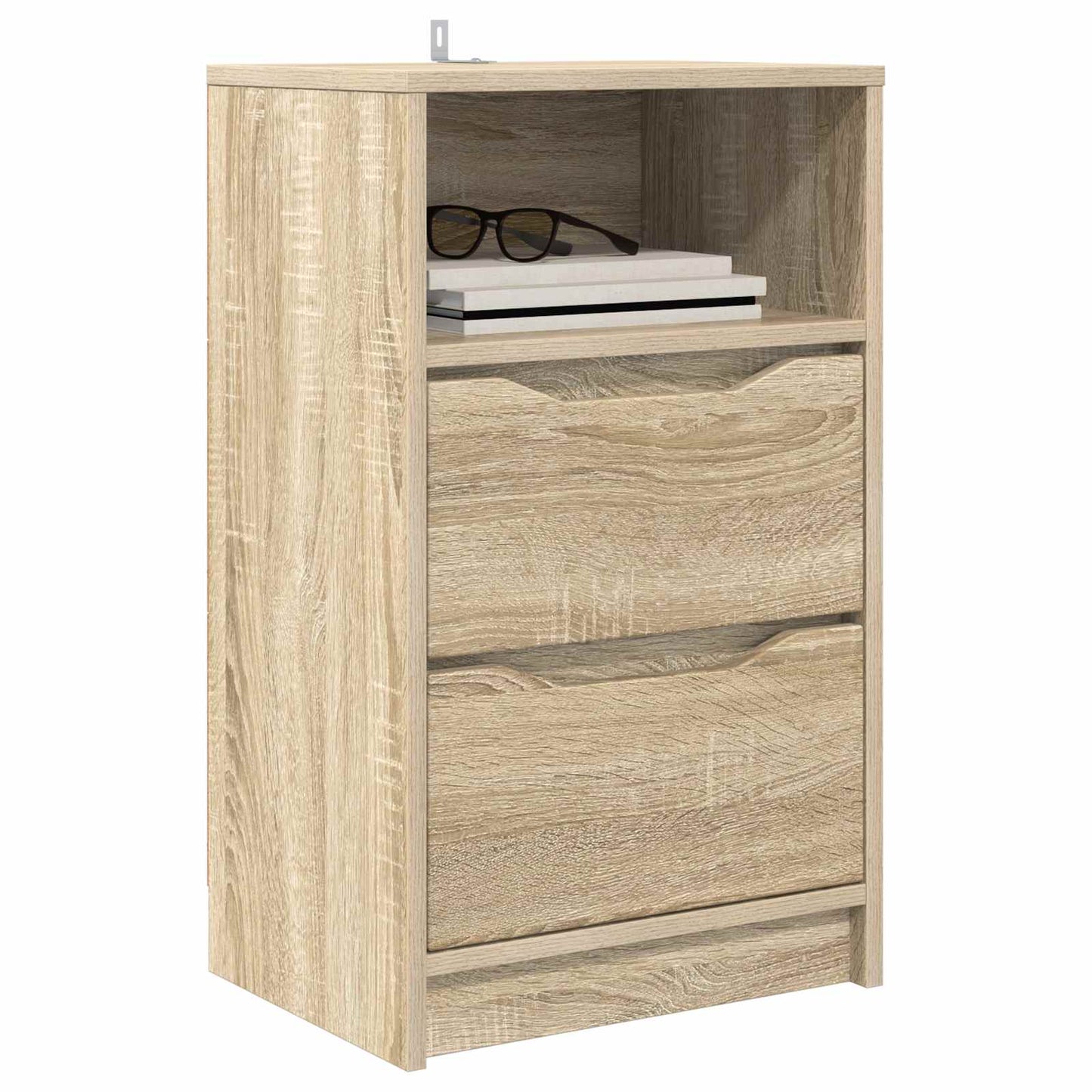 vidaXL Κομοδίνο Sonoma Δρυς 40 x 30 x 67 cm Επεξεργασμένο Ξύλο
