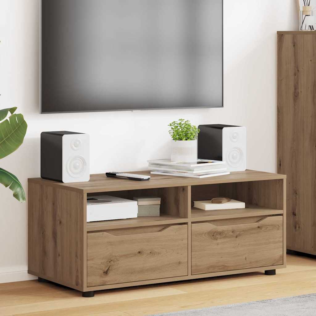 vidaXL Ντουλάπι TV 100 x 48 x 43 εκ. Artisan Oak Επεξεργασμένο Ξύλο