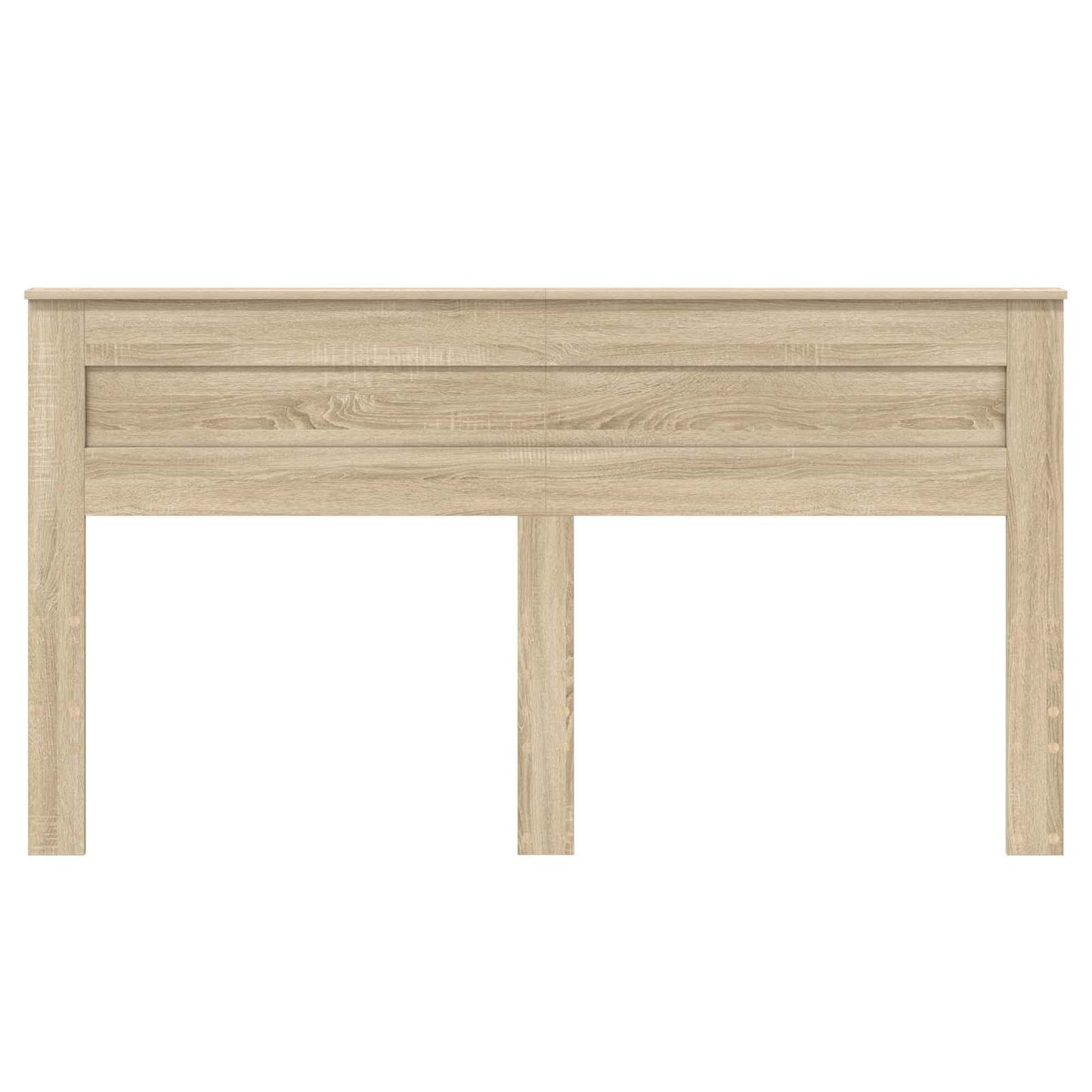 vidaXL Κεφαλάρι με κεφαλάρι Δρύς Sonoma 180 cm Επεξεργασμένο ξύλο