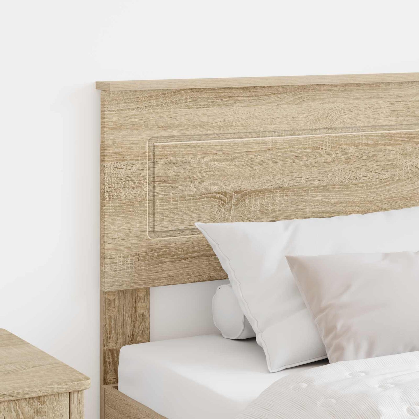 vidaXL Κεφαλάρι με κεφαλάρι Δρύς Sonoma 80 cm Επεξεργασμένο ξύλο