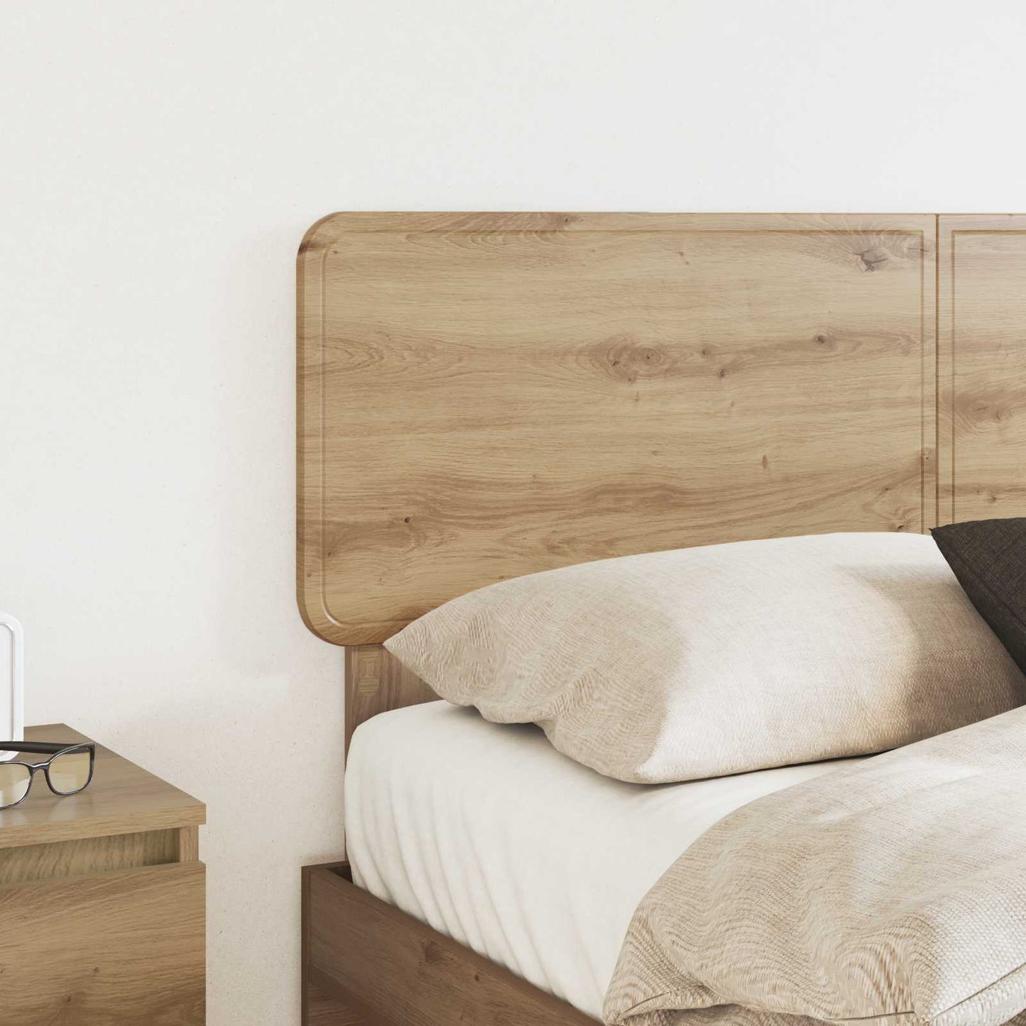 vidaXL Κεφαλάρι με κεφαλάρι Artisan Oak 160 cm Επεξεργασμένο ξύλο