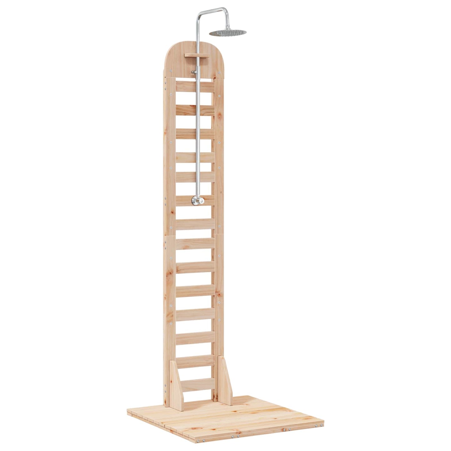 vidaXL Εξωτερικό ντους 223 εκ cm Φυσικό