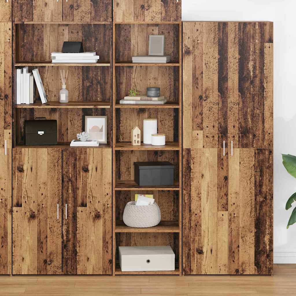 vidaXL Ντουλαπιού (Cabinet) Παλιό Ξύλο 50 x 41 x 185 εκ.