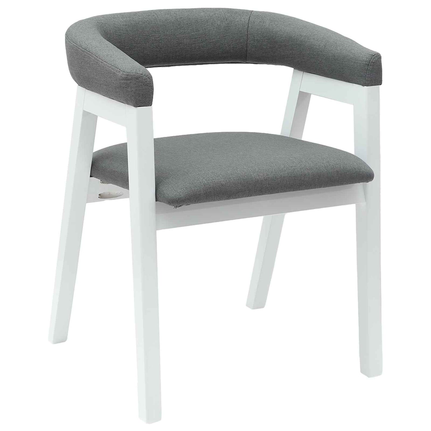 vidaXL Καρέκλες φαγητού 2 pcs Λευκό 54 x 57 x 73 εκ