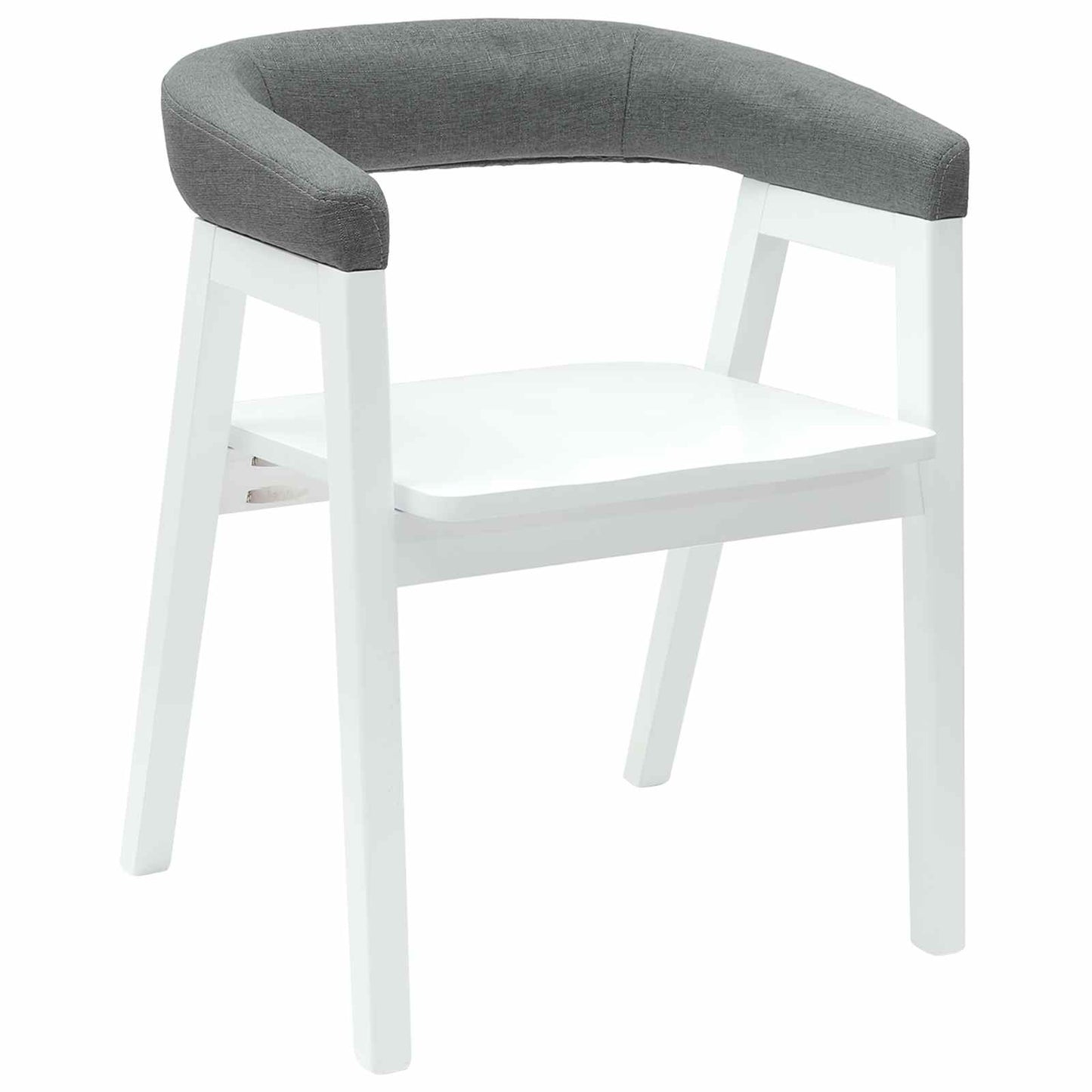 vidaXL Καρέκλες φαγητού 2 pcs Λευκό 54 x 57 x 73 εκ