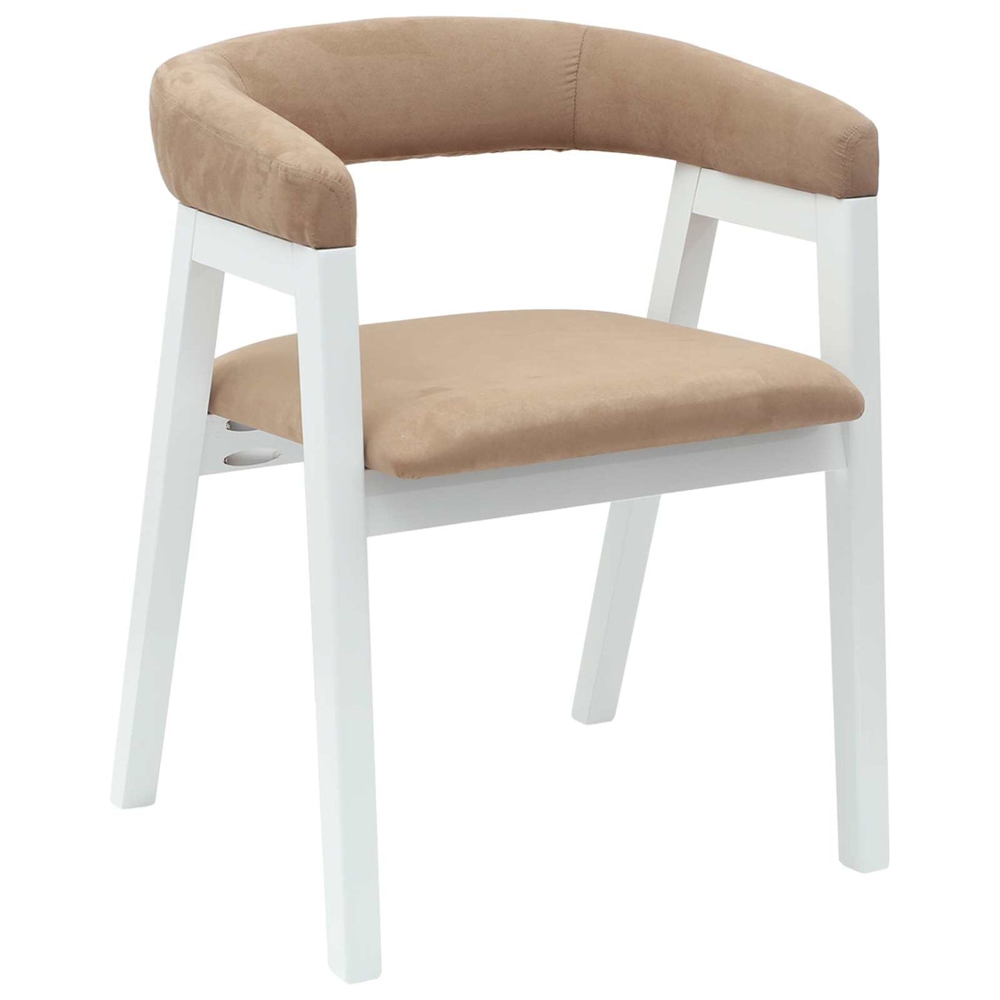 vidaXL Καρέκλες φαγητού 2 pcs Λευκό 54 x 57 x 73 εκ