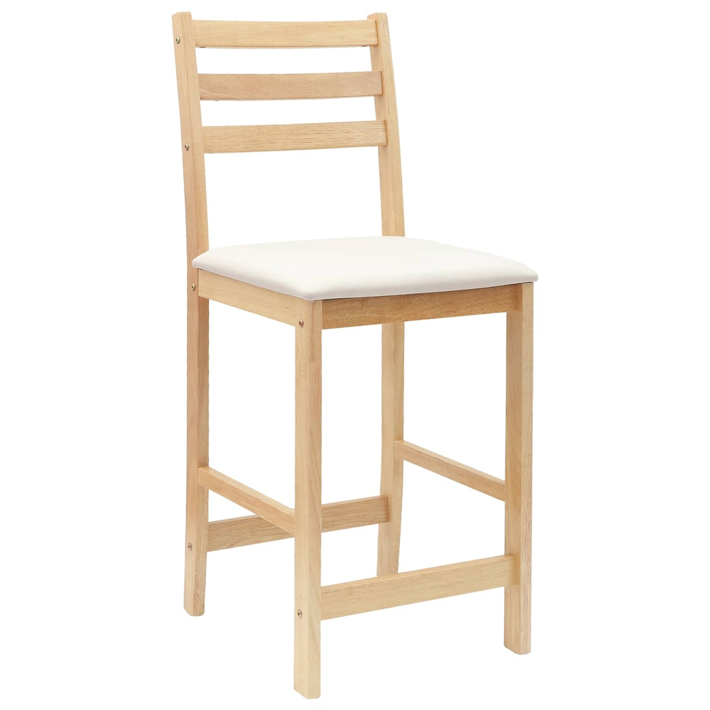 vidaXL Καρέκλες φαγητού 2 pcs Φυσικό 40 x 47,5 x 99,5 εκ
