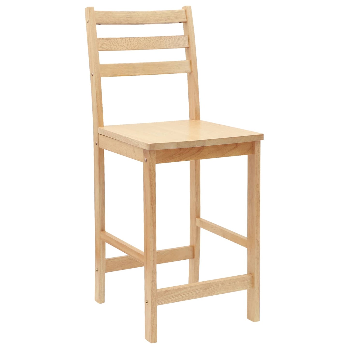 vidaXL Καρέκλες φαγητού 2 pcs Φυσικό 40 x 47,5 x 99,5 εκ